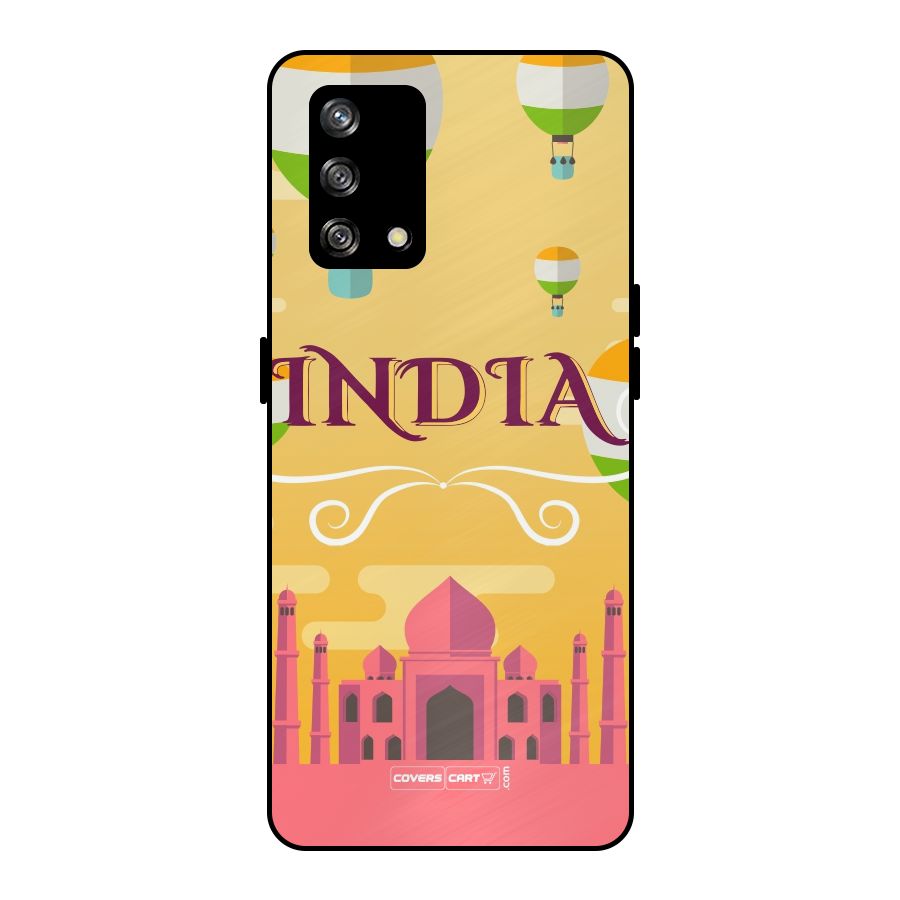 Proud To Be Indian Metal Back Case for Oppo F19