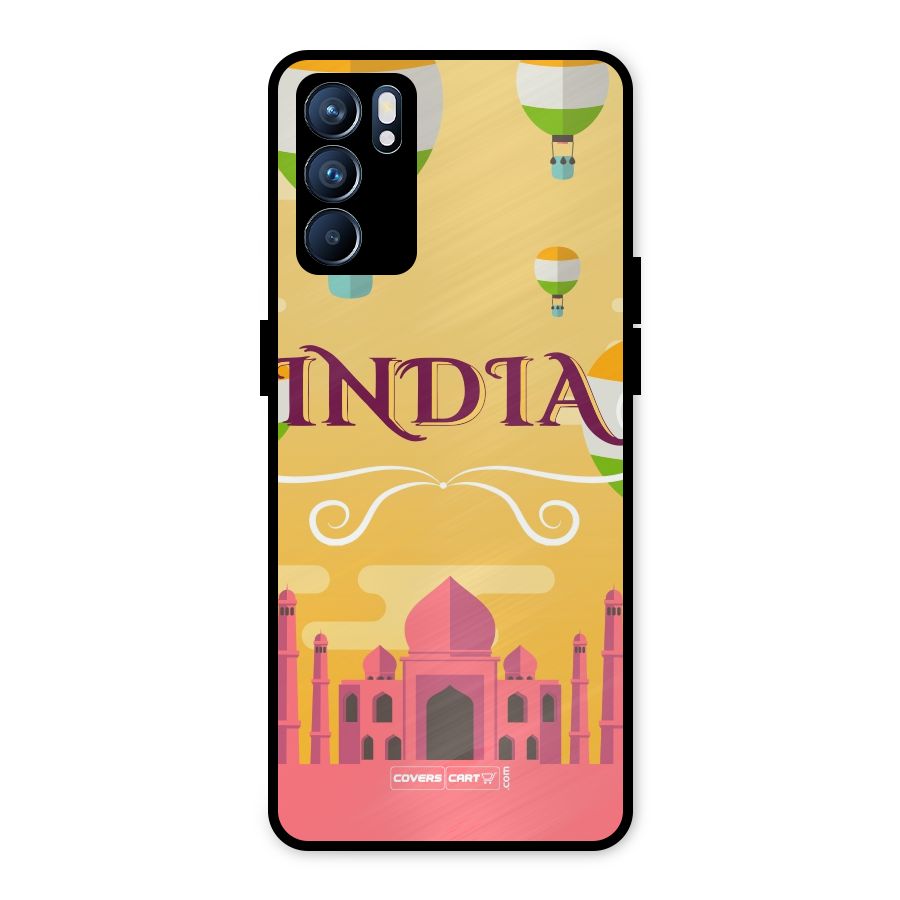 Proud To Be Indian Metal Back Case for Oppo Reno6 5G