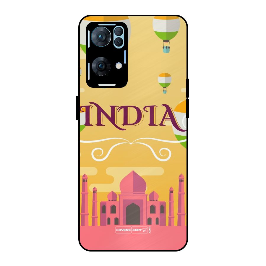 Proud To Be Indian Metal Back Case for Oppo Reno7 Pro 5G