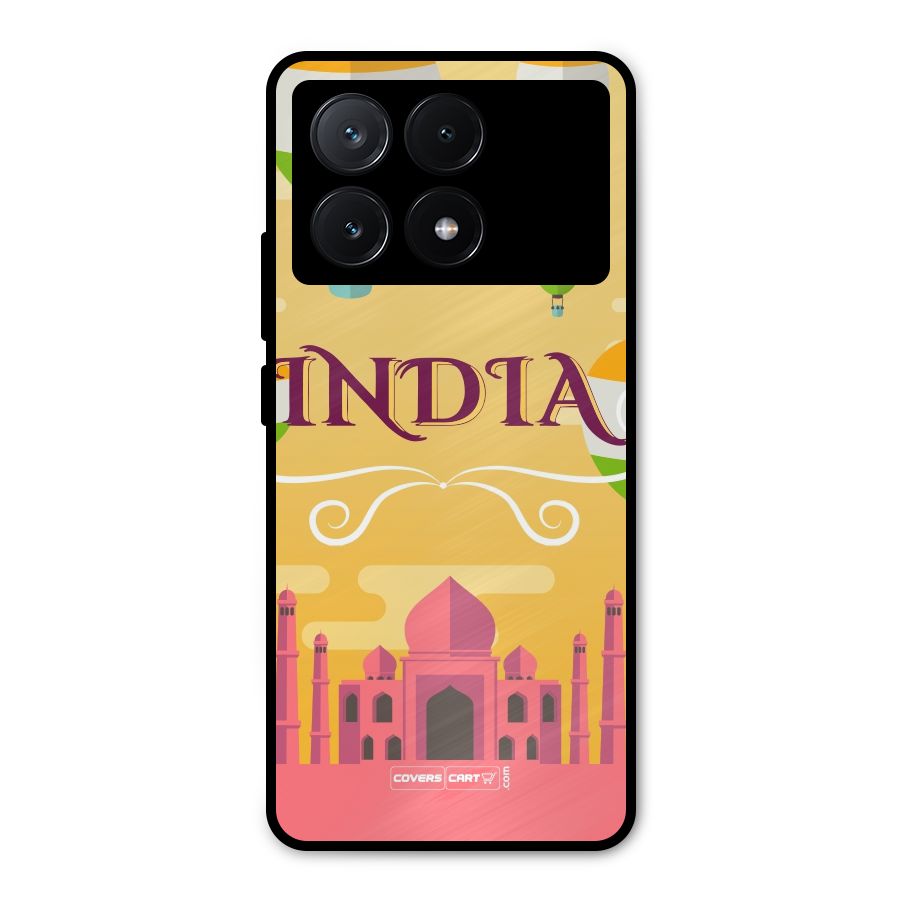 Proud To Be Indian Metal Back Case for Poco X6 Pro