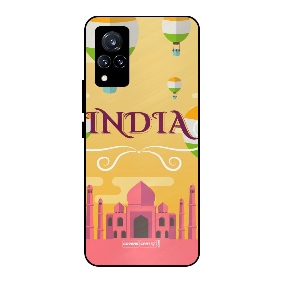 Proud To Be Indian Metal Back Case for Vivo V21 5G