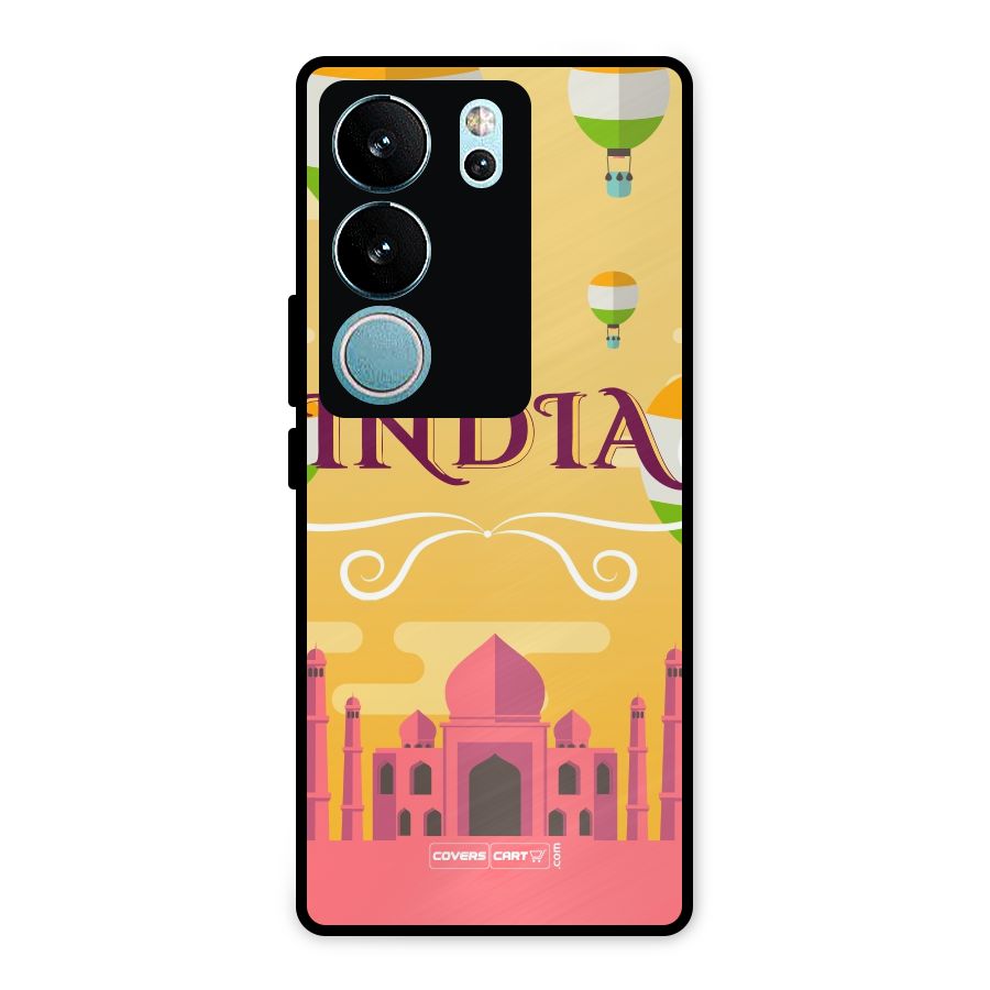 Proud To Be Indian Metal Back Case for Vivo V29