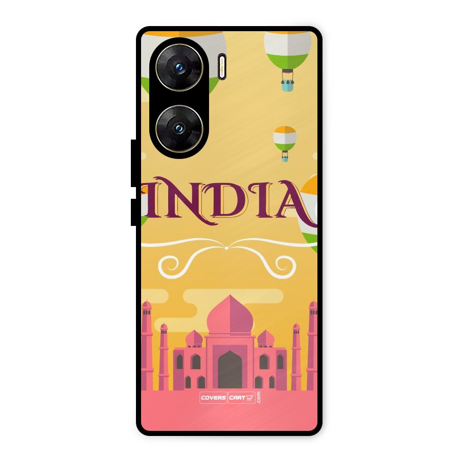 Proud To Be Indian Metal Back Case for Vivo V29e
