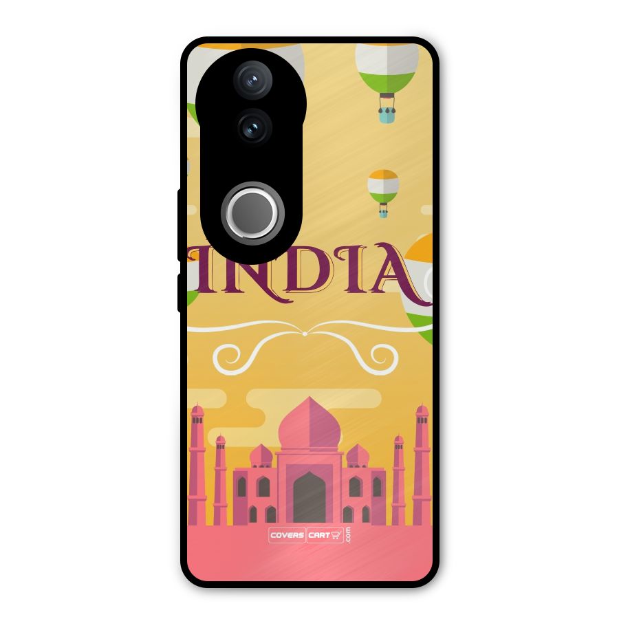 Proud To Be Indian Metal Back Case for Vivo V50e