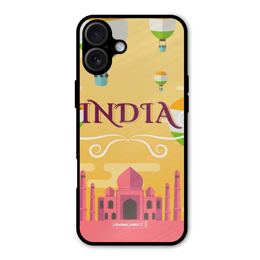 Proud To Be Indian Metal Back Case for iPhone 16 Plus