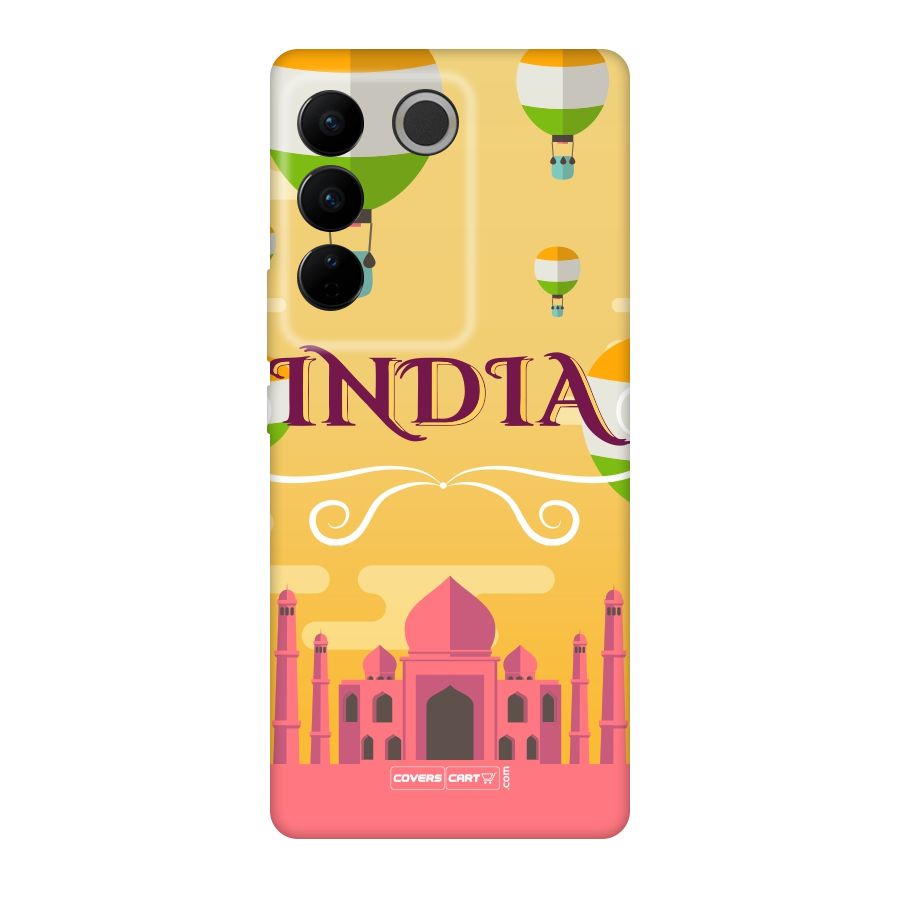 Proud To Be Indian Original Polycarbonate Back Case for Vivo V27