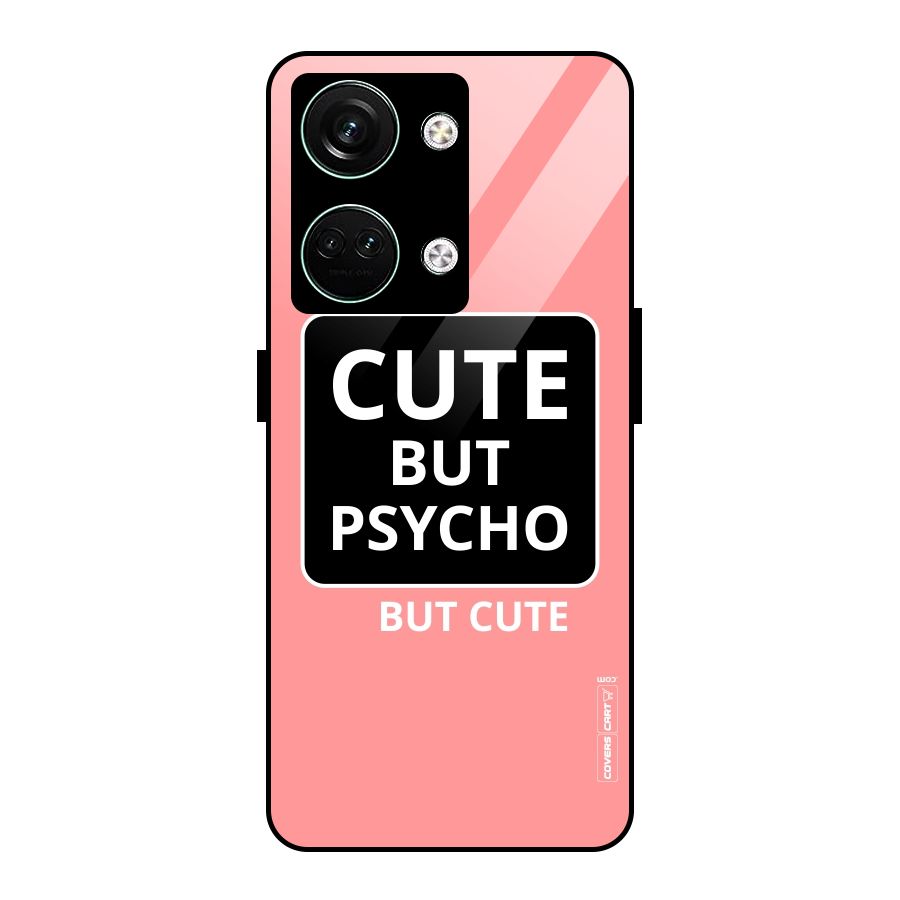 Psycho But Cute Glass Back Case for Oneplus Nord 3