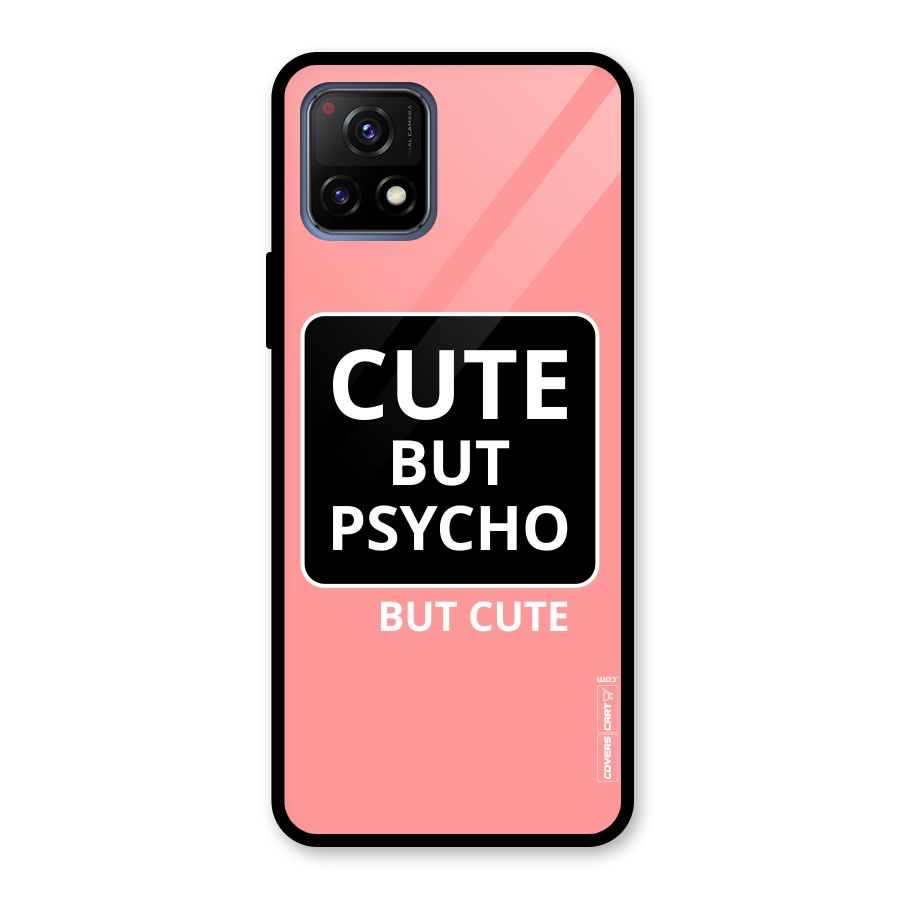 Psycho But Cute Glass Back Case for Vivo Y72 5G