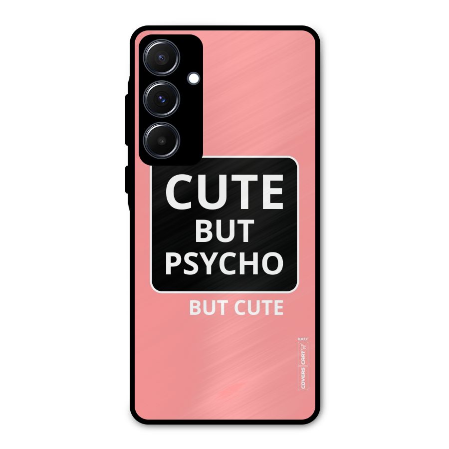 Psycho But Cute Metal Back Case for Galaxy A55