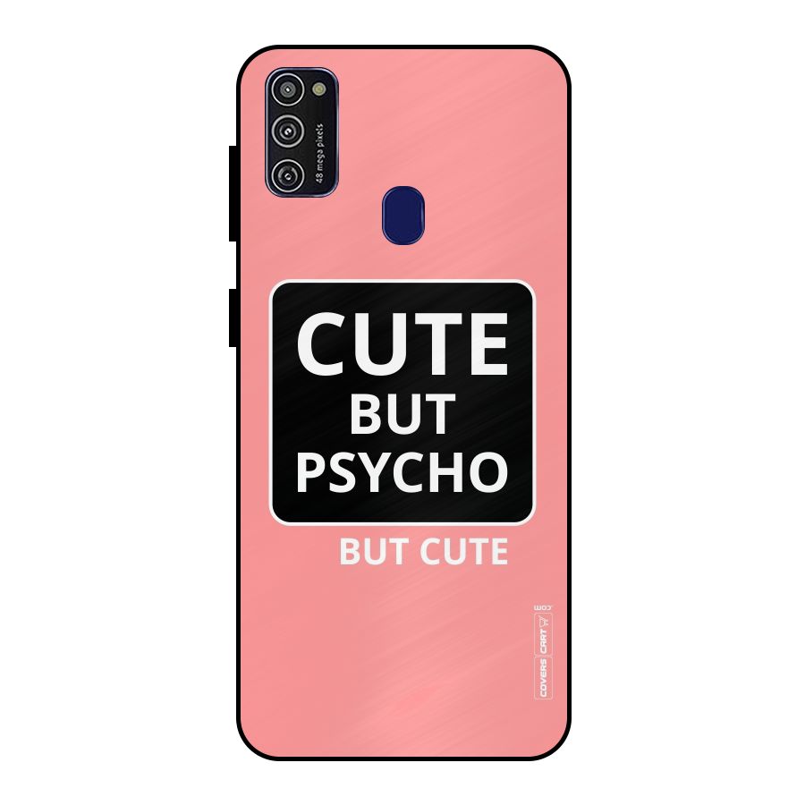 Psycho But Cute Metal Back Case for Galaxy M30s