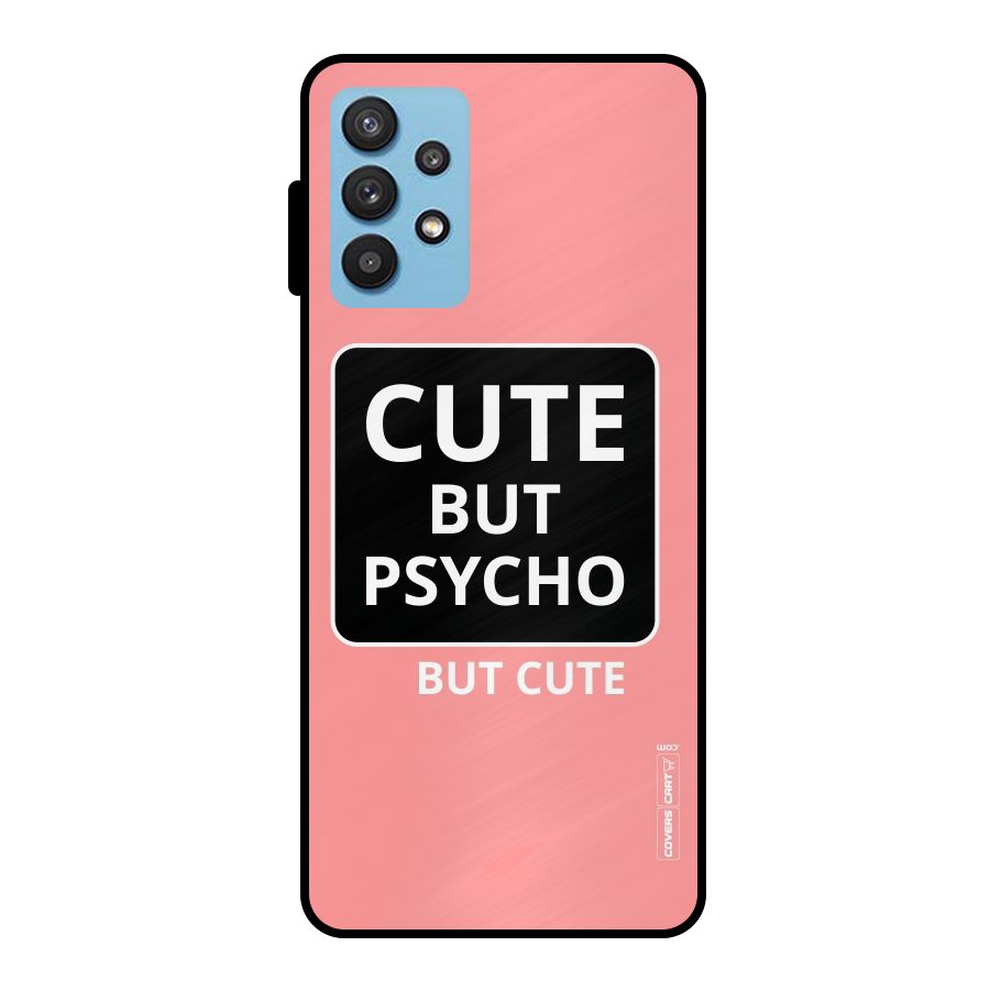 Psycho But Cute Metal Back Case for Galaxy M32 5G