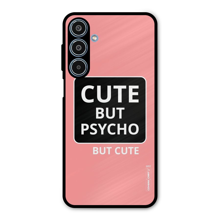 Psycho But Cute Metal Back Case for Galaxy M35