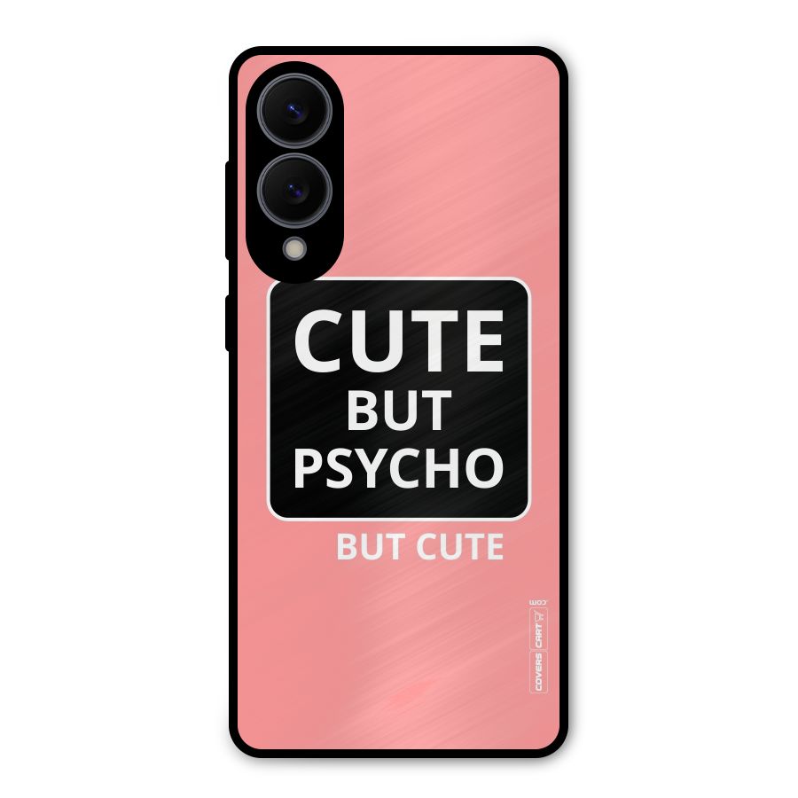 Psycho But Cute Metal Back Case for Galaxy S25 Edge