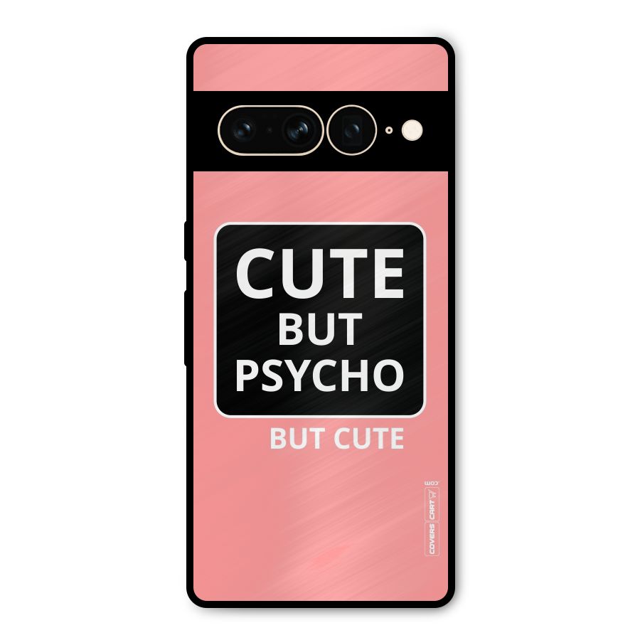 Psycho But Cute Metal Back Case for Google Pixel 7 Pro