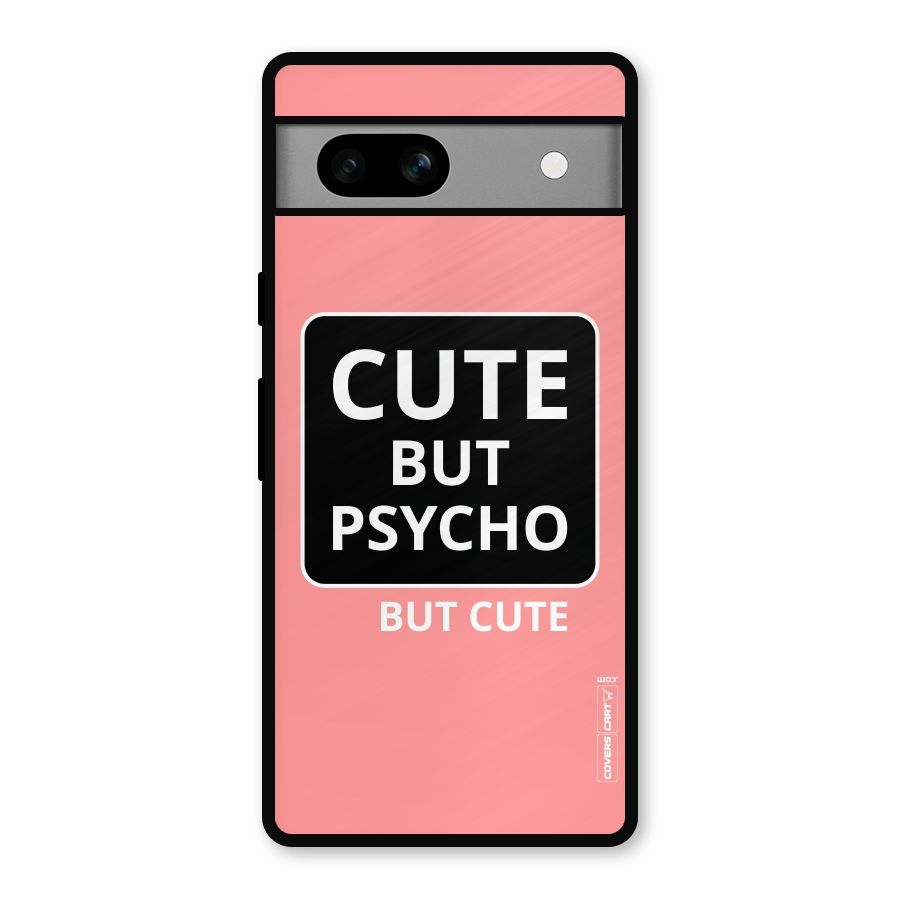 Psycho But Cute Metal Back Case for Google Pixel 7a