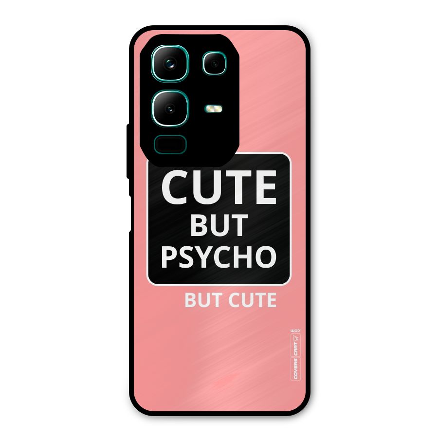 Psycho But Cute Metal Back Case for Infinix Note 50x