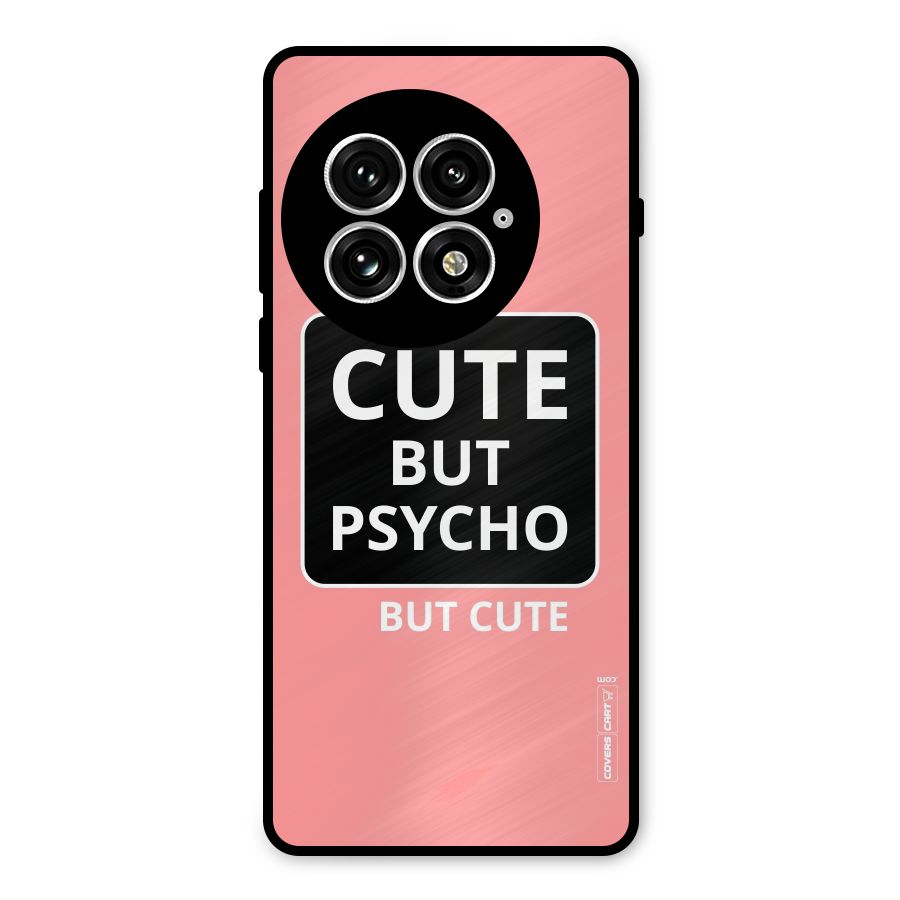 Psycho But Cute Metal Back Case for OnePlus 13