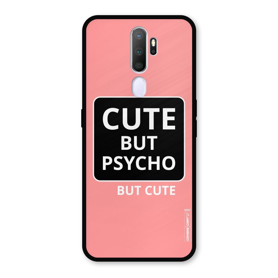 Psycho But Cute Metal Back Case for Oppo A9 (2020)