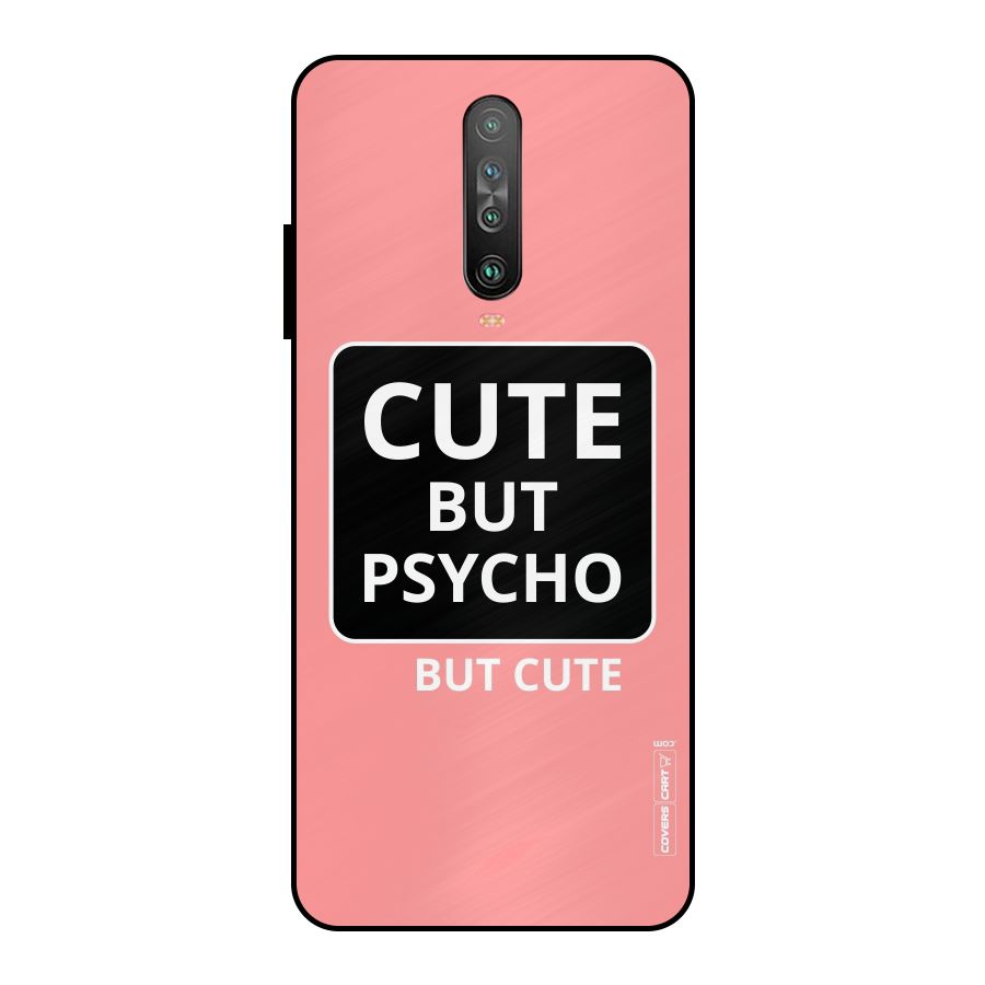 Psycho But Cute Metal Back Case for Poco X2