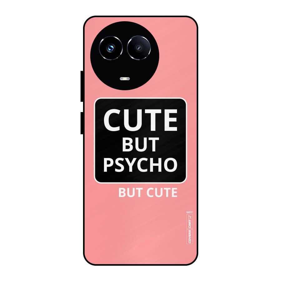 Psycho But Cute Metal Back Case for Realme 11X