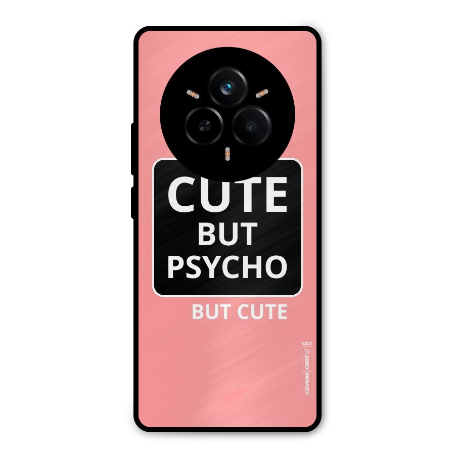 Psycho But Cute Metal Back Case for Realme 14 Pro Plus