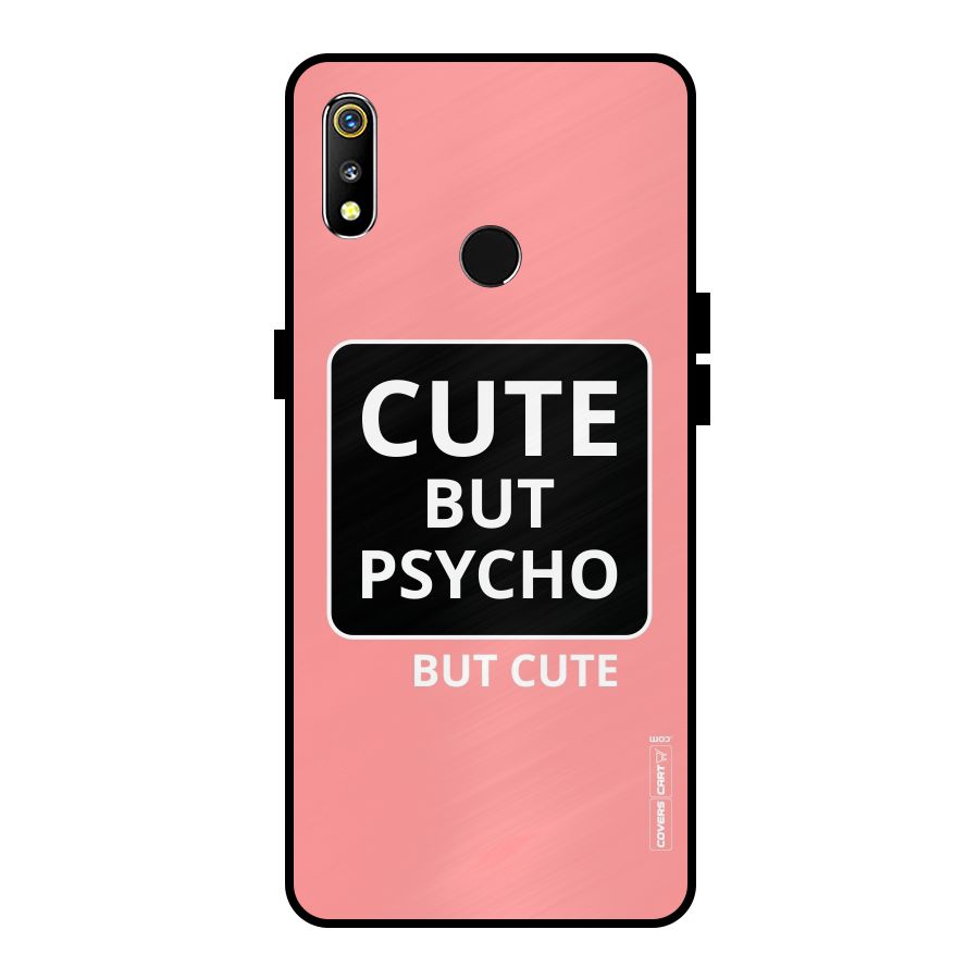 Psycho But Cute Metal Back Case for Realme 3i