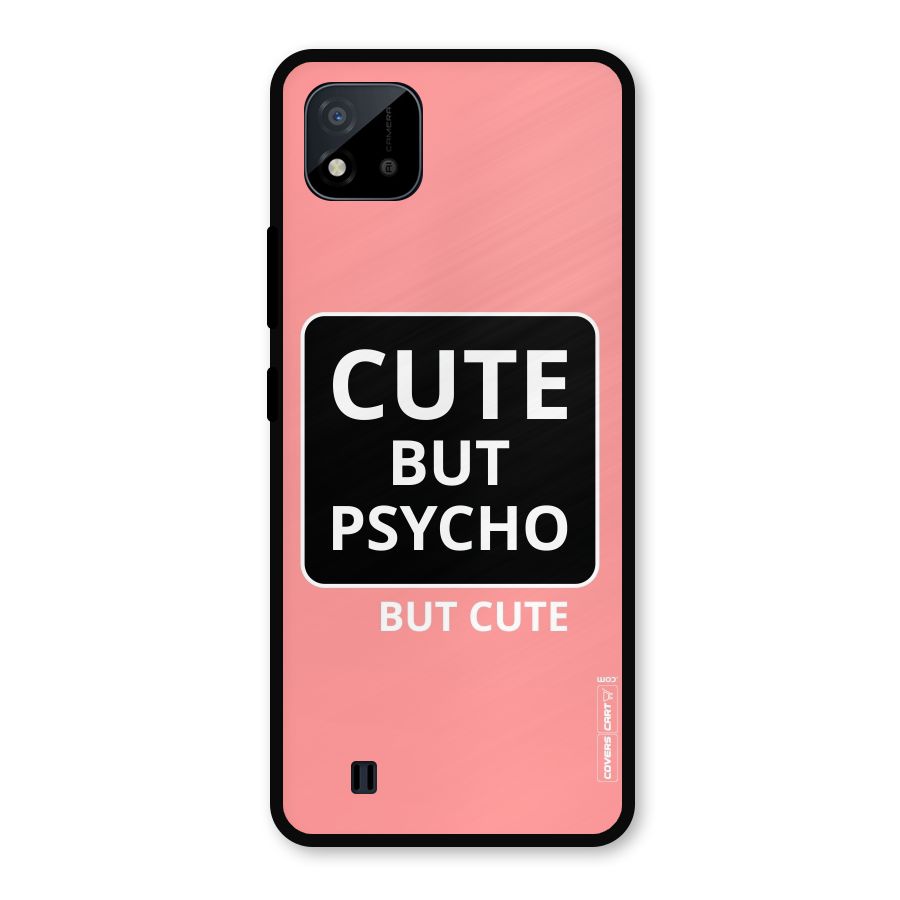 Psycho But Cute Metal Back Case for Realme C11 2021