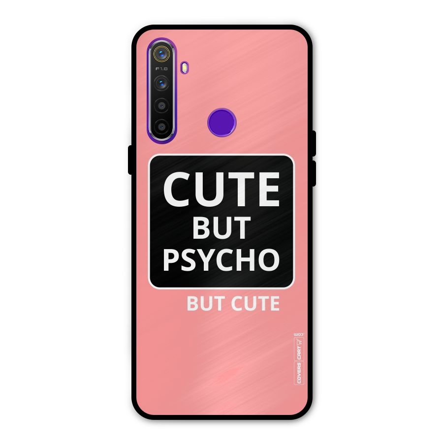 Psycho But Cute Metal Back Case for Realme Narzo 10