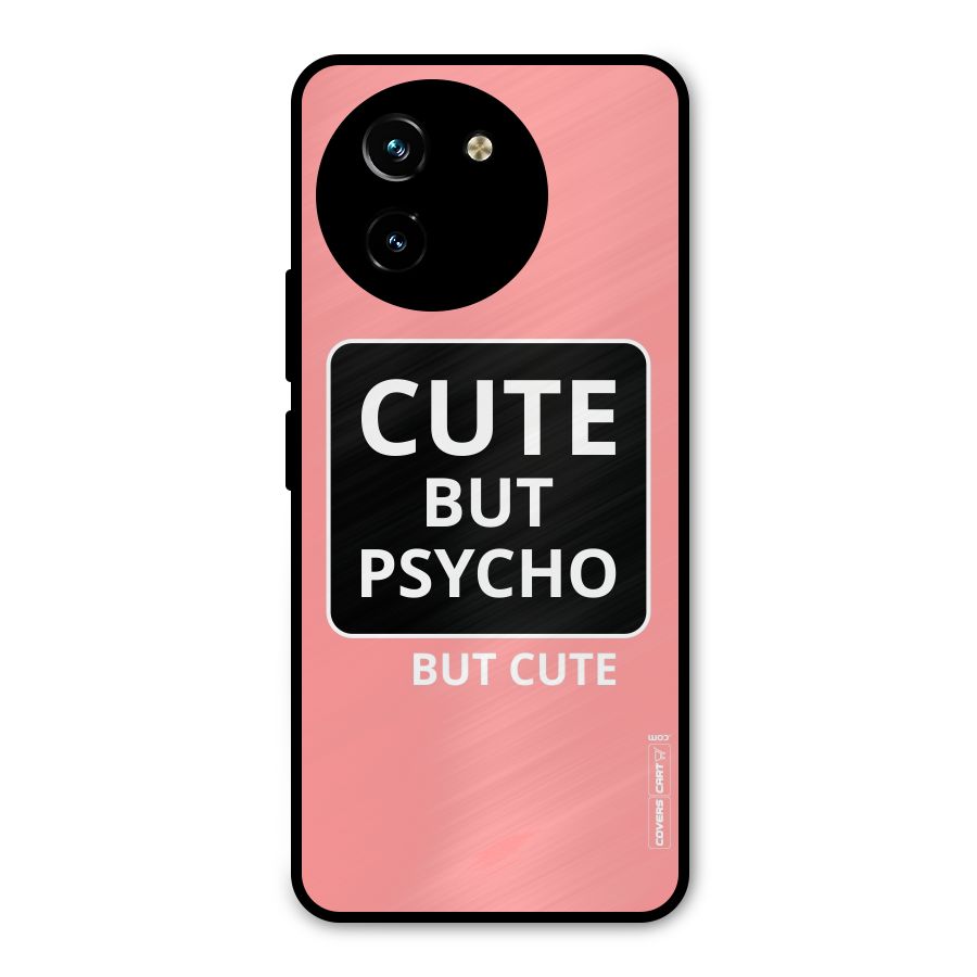 Psycho But Cute Metal Back Case for Vivo T3x