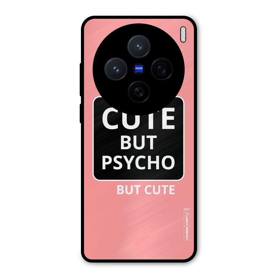 Psycho But Cute Metal Back Case for Vivo X200