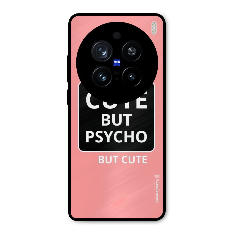 Psycho But Cute Metal Back Case for Vivo X200 Pro