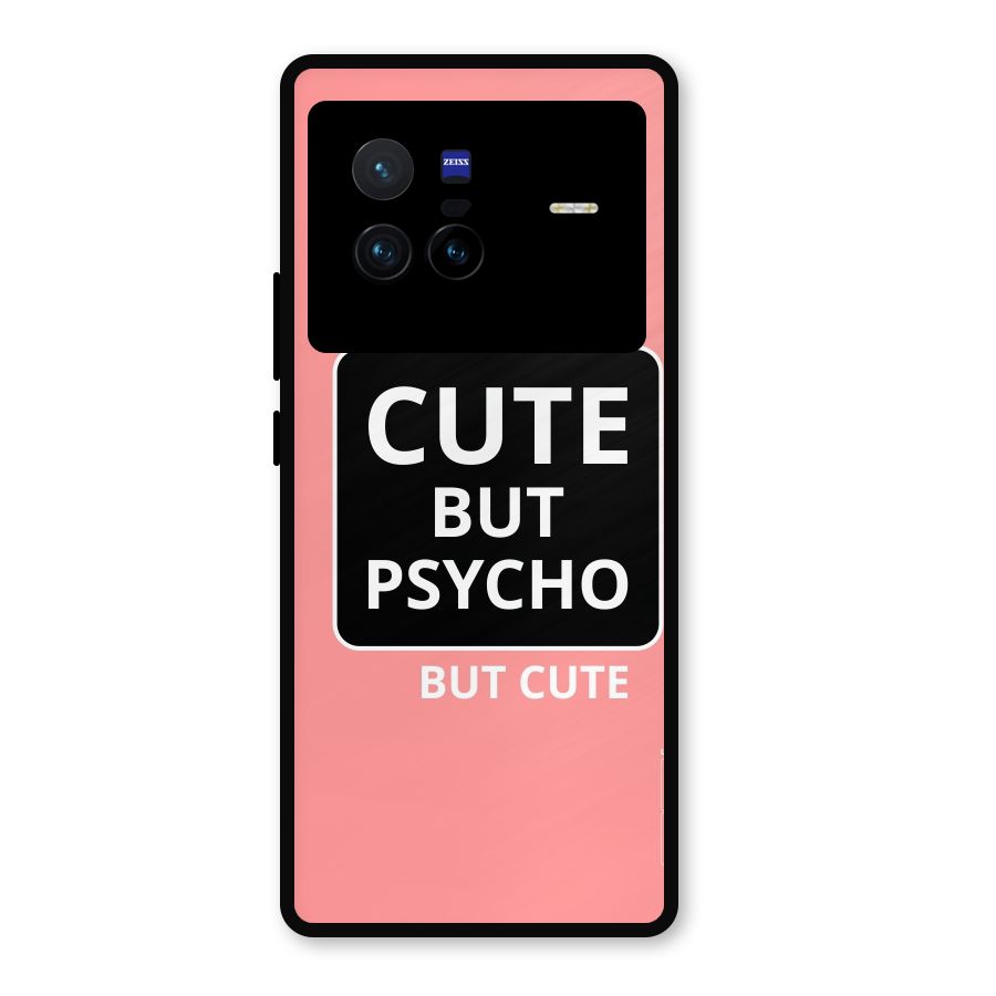 Psycho But Cute Metal Back Case for Vivo X80