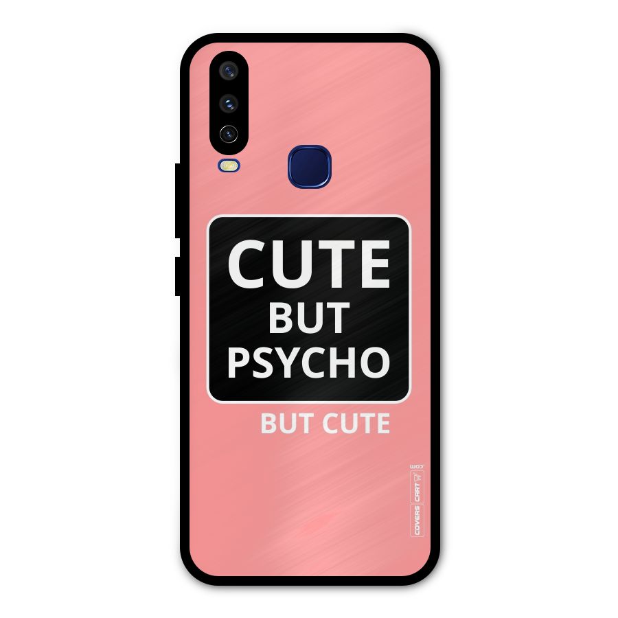 Psycho But Cute Metal Back Case for Vivo Y15