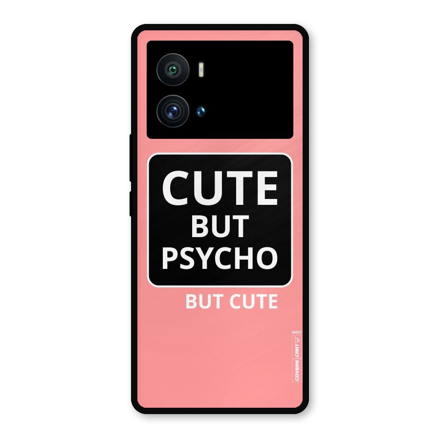Psycho But Cute Metal Back Case for iQOO 9 Pro