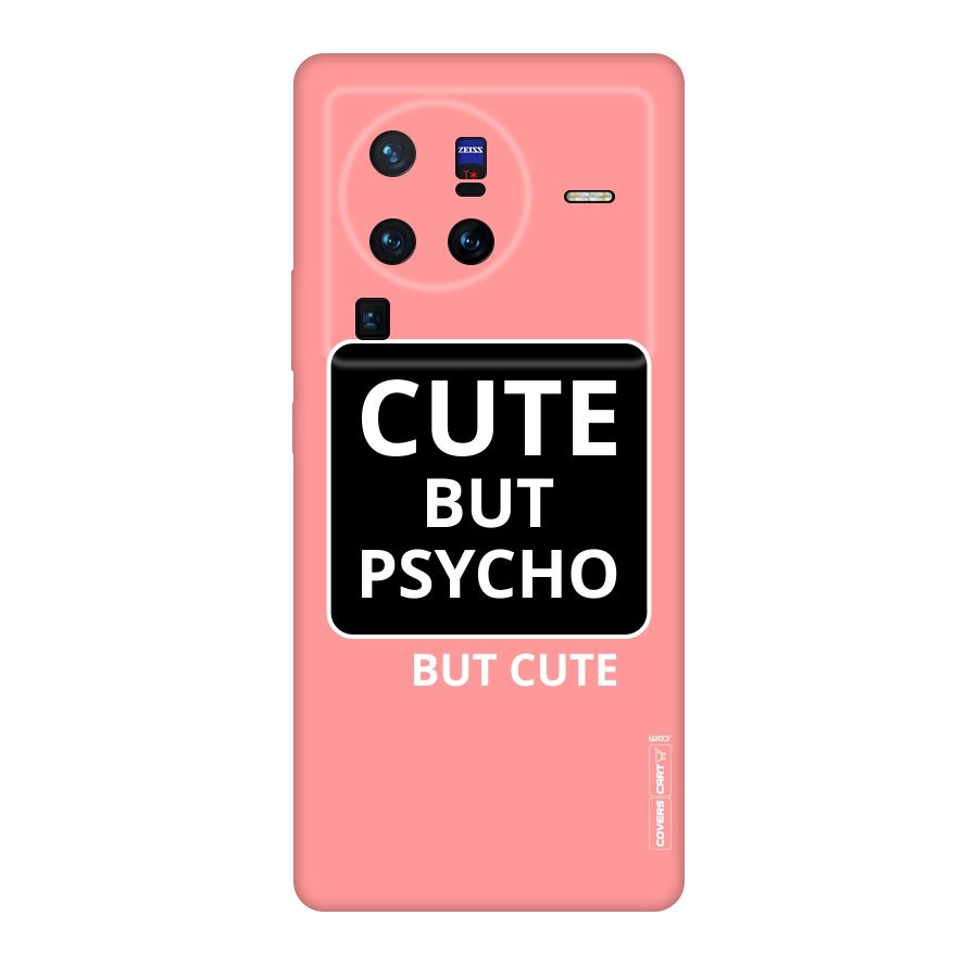 Psycho But Cute Original Polycarbonate Back Case for Vivo X80