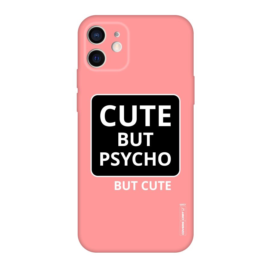 Psycho But Cute Original Polycarbonate Back Case for iPhone 12