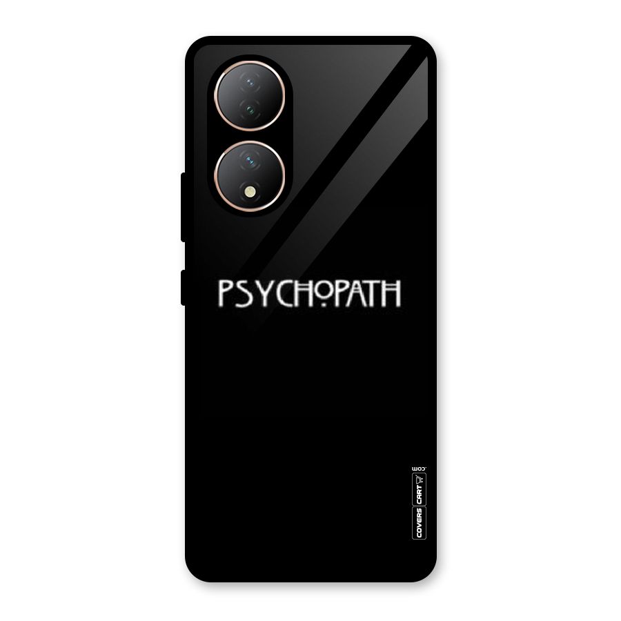 Psycopath Alert Glass Back Case for Vivo Y100A