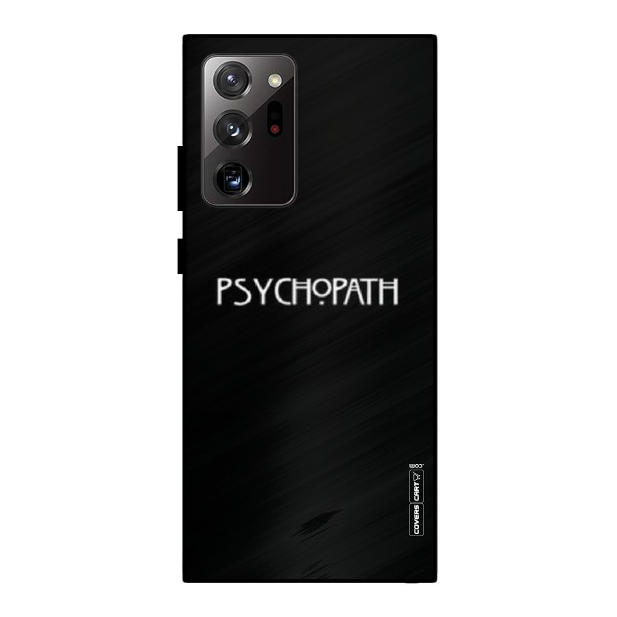 Psycopath Alert Metal Back Case for Galaxy Note 20 Ultra 5G