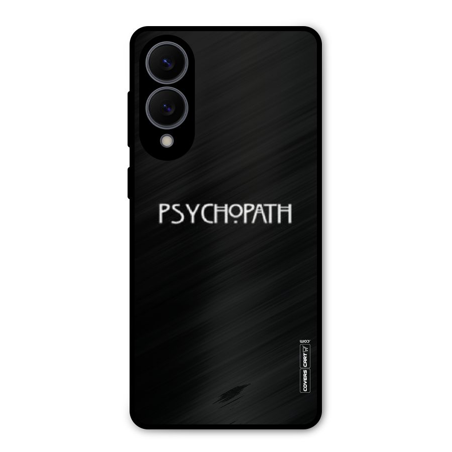 Psycopath Alert Metal Back Case for Galaxy S25 Edge