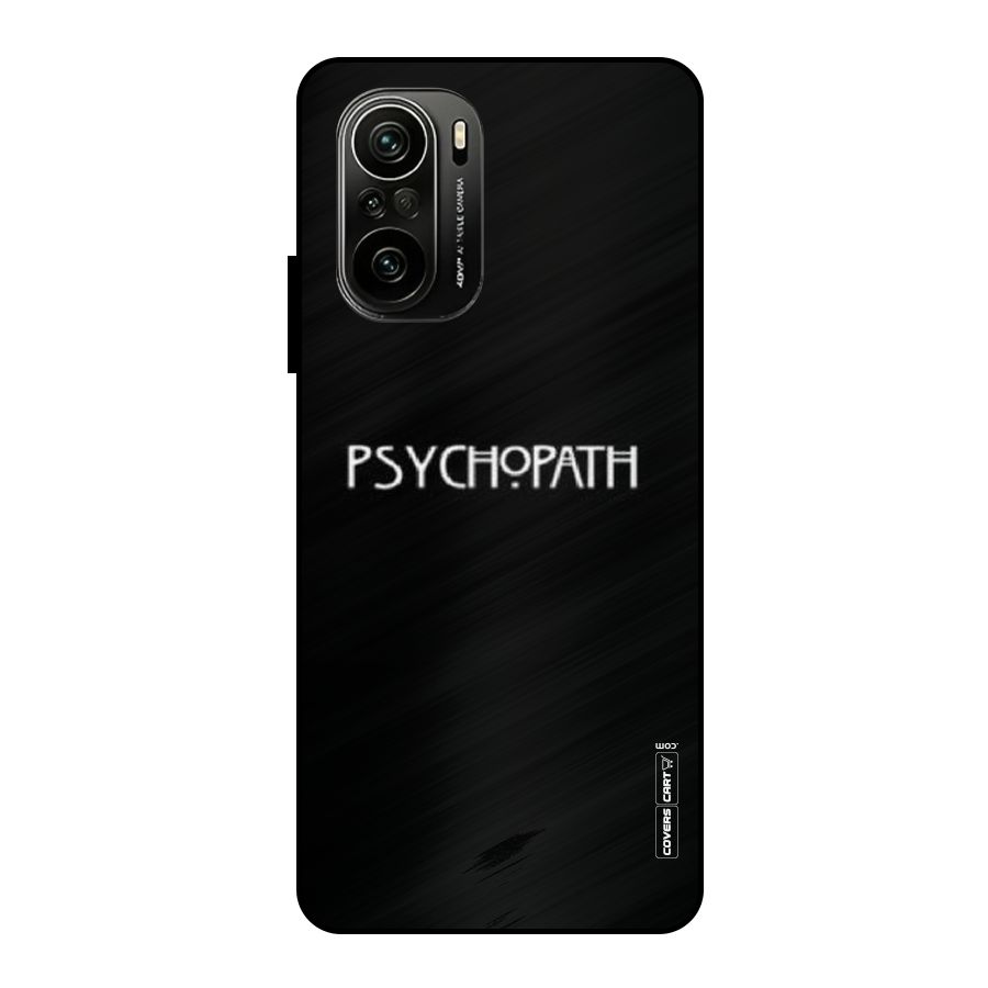 Psycopath Alert Metal Back Case for Mi 11x