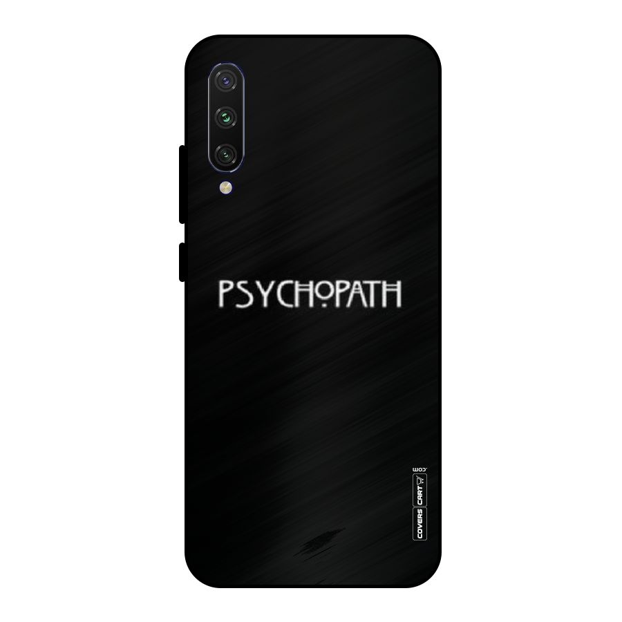 Psycopath Alert Metal Back Case for Mi A3