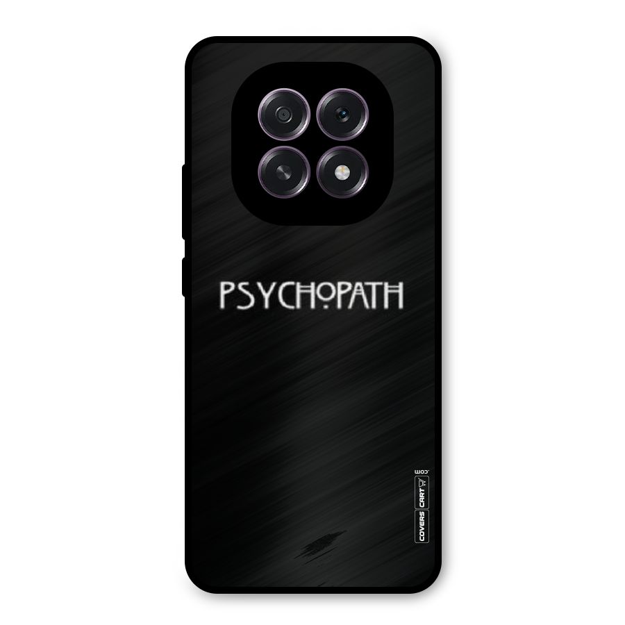 Psycopath Alert Metal Back Case for Oppo F29