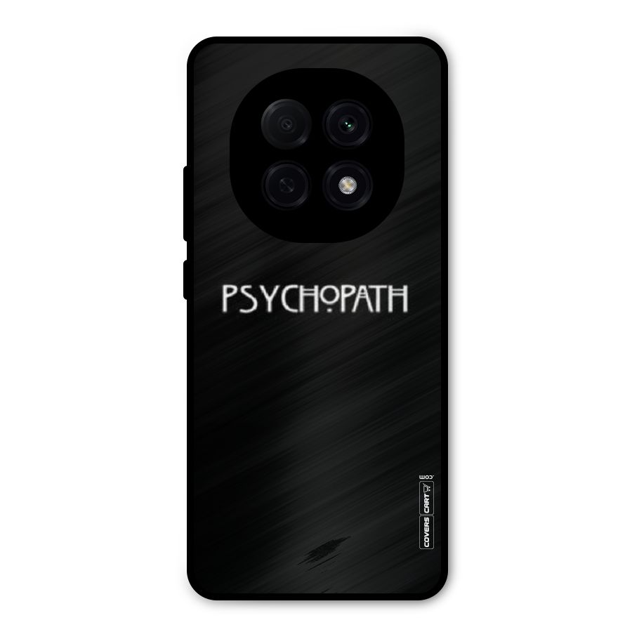 Psycopath Alert Metal Back Case for Oppo F29 Pro