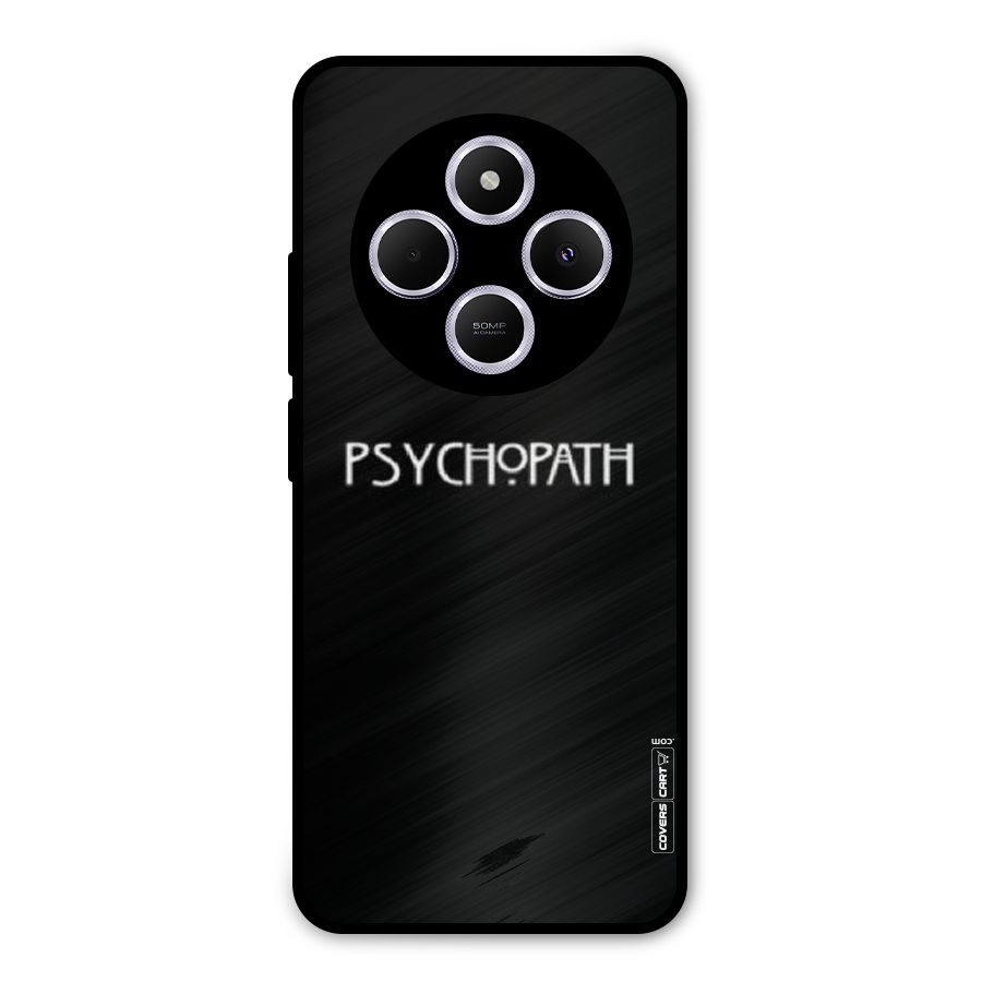 Psycopath Alert Metal Back Case for Poco M7