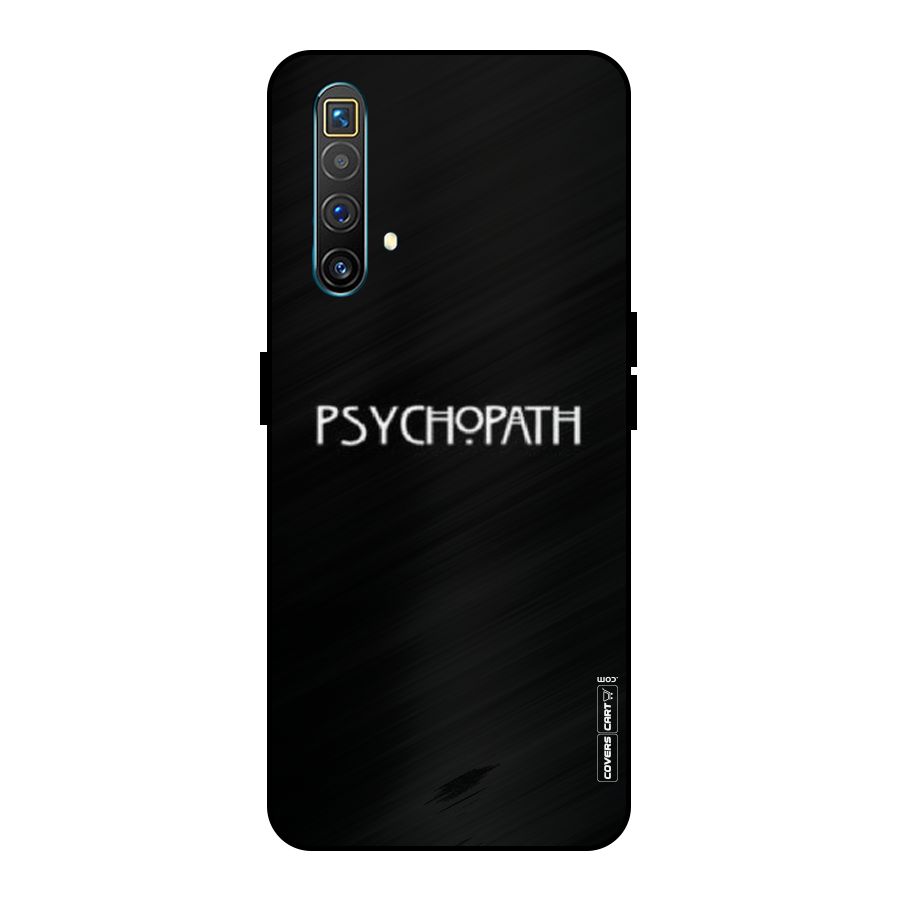 Psycopath Alert Metal Back Case for Realme X3 SuperZoom