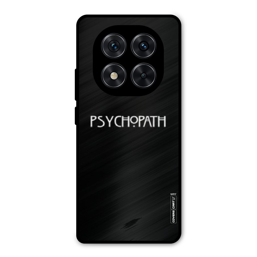 Psycopath Alert Metal Back Case for Redmi Note 14 Pro 5G