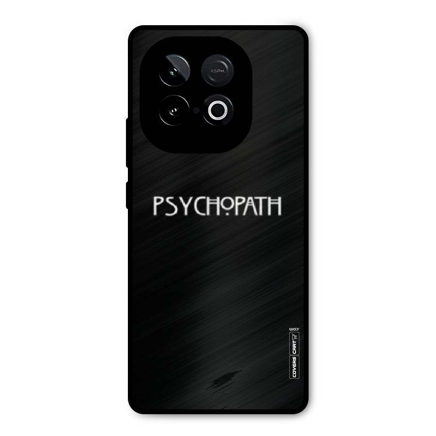 Psycopath Alert Metal Back Case for iQOO Neo 10