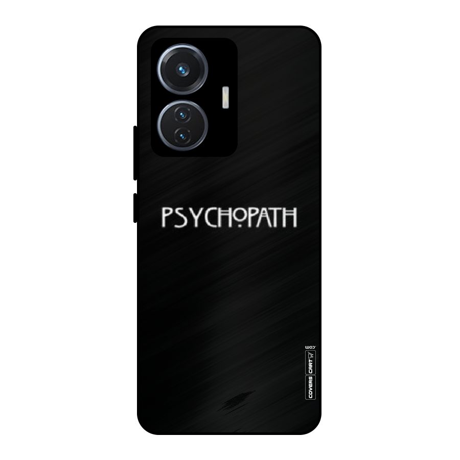 Psycopath Alert Metal Back Case for iQOO Z6 44W