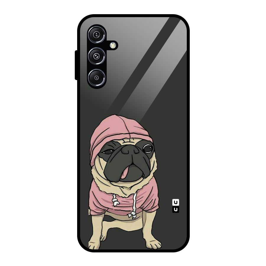 Pug Swag Glass Back Case for Galaxy M34 5G