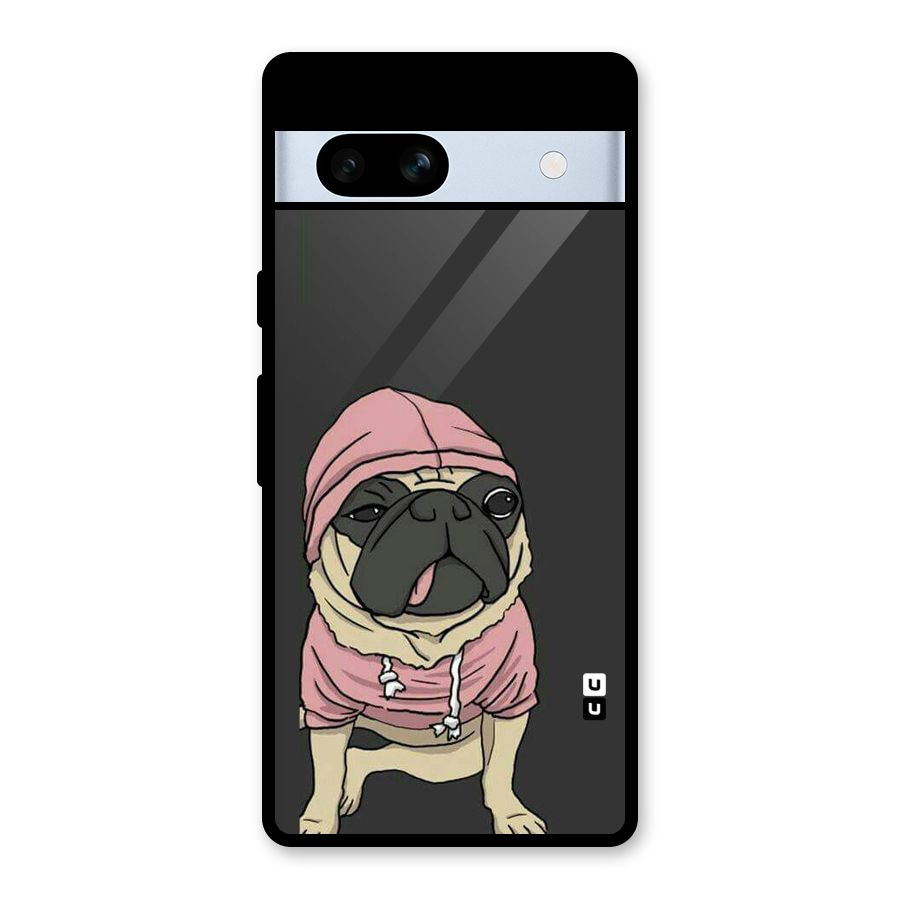 Pug Swag Glass Back Case for Google Pixel 7a